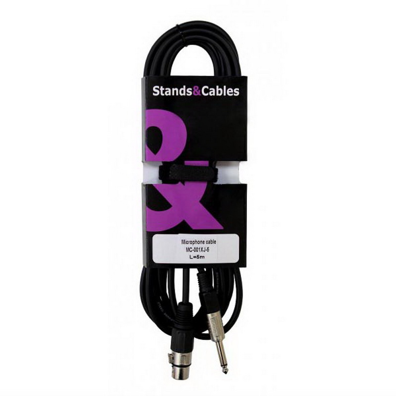 Stands&Cables MC-001XJ-5 микрофонный 5 м